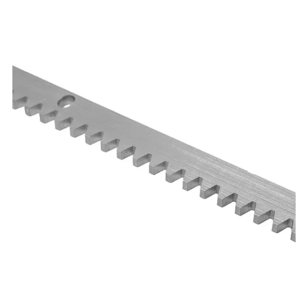 TDM-KMD01 Galvanizli Çelik Yana Kayar Kapı Kremayer Dişlisi (1 Metre · 30x8 mm) — Tudem TDM-KMD01
